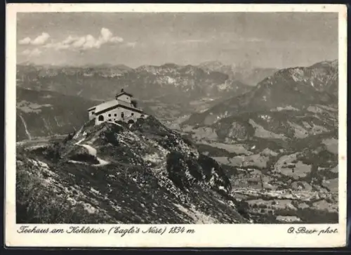 AK Obersalzberg, Teehaus am Kehlstein, Eagle`s Nest