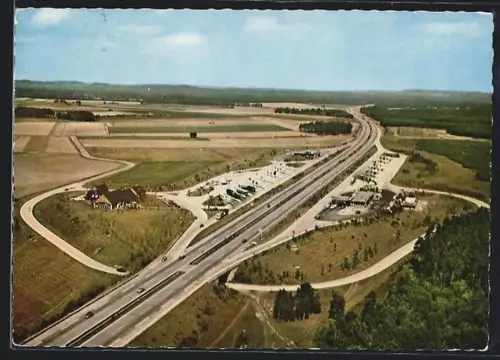 AK Behringen /Bispingen, B. A. B. Gaststätte Brunautal, Inh. Otto Buhr