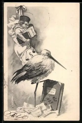 AK Storch bringt Baby als Anwalt auf Bestellung