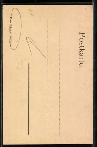 Künstler-AK Lehrer und Schüler im Matheunterricht