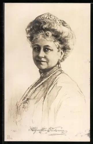 AK Bildnis der Kaiserin mit kleinem Diadem