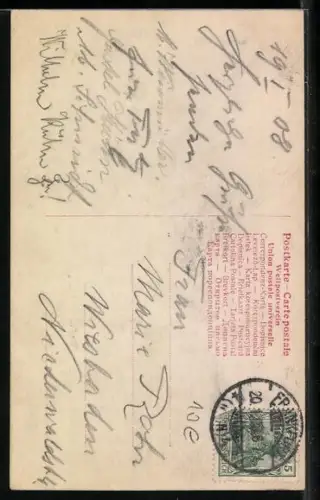 AK Prinz Joachim u. Victoria Louise von Preussen