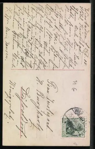 AK Kaiserin Auguste Victoria, Portrait mit Orden und Hut