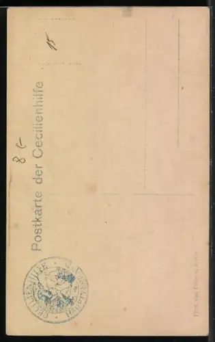 AK Kronprinzessin Cecilie mit Prinzen Alexandrine als Säugling