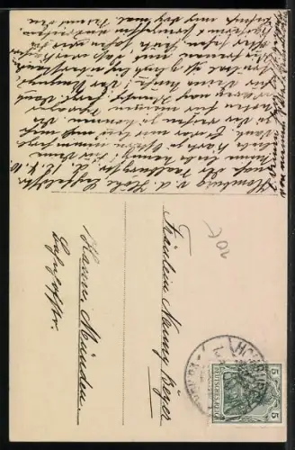 Foto-AK Prinzessin Victoria Louise von Preussen mit Sommerhut