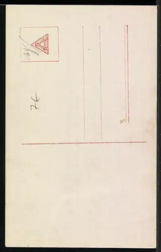 AK Prinzessin August Wilhelm von Preussen mit Brief am Fenster sitzend