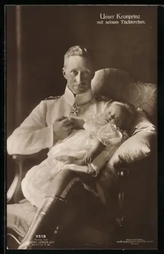 AK Kronprinz Wilhelm mit Prinzessin Alexandrine