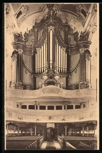 AK Hamburg-Neustadt, Orgel in der St. Michaeliskirche