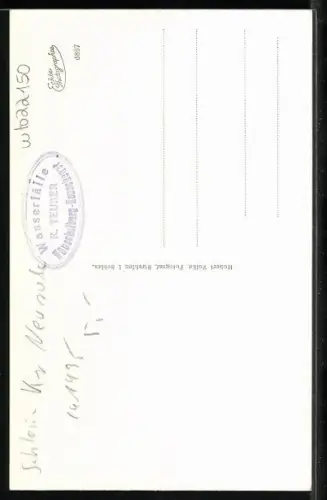 AK Die oberen Wasserfälle in Heuscheuer