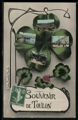 AK Toulon, Panorama, Kleeblatt