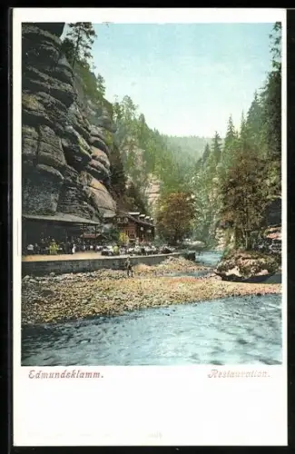 AK Edmundsklamm, Blick auf das Restaurant