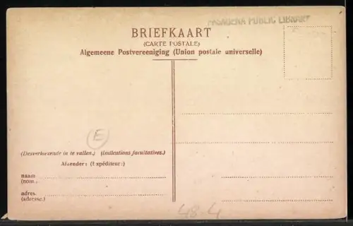 AK Amsterdam, Burger Weeshuis, Linnen naailes, Frauen an Nähmaschinen