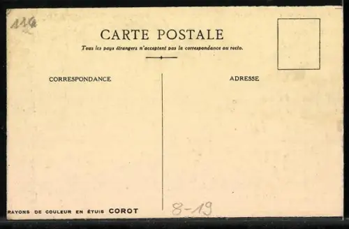 AK Paris, Compagnie Franco Belge des Crayons, Salle 11, Triage des Crayons Bruts