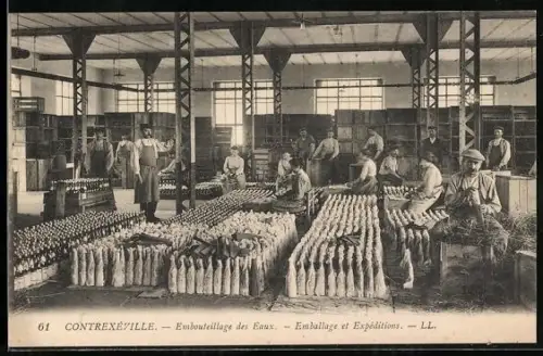 AK Contrexéville, Embouteillage des Eaux