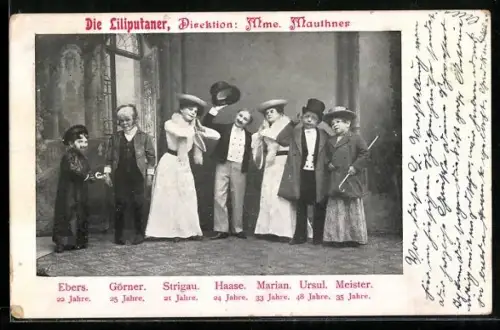 AK Liliputaner, Dir. Mme. Mauthner