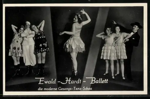 AK Ewald-Hardt-Ballett, moderne Gesangs-Tanz-Schau