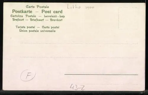 AK Frauen im Badeanzug im Meer