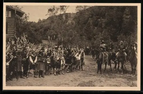 AK Bentheim, Verein für Vaterländische Freilichtspiele, Wilhelm Tell Aufführung 1926