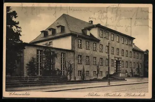 AK Eberswalde, Neubau Forstliche Hochschule