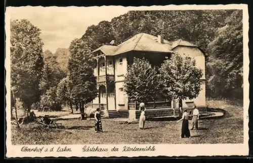 AK Obernhof a. d. Lahn, Gasthaus der Klostermühle