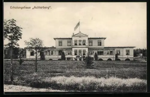 AK Achterberg / Dorfmark, Frontalansicht des Erholungshauses