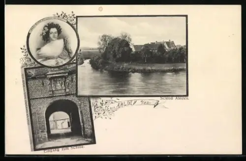AK Ahlden, Schloss Ahlden, Eingang zum Schloss
