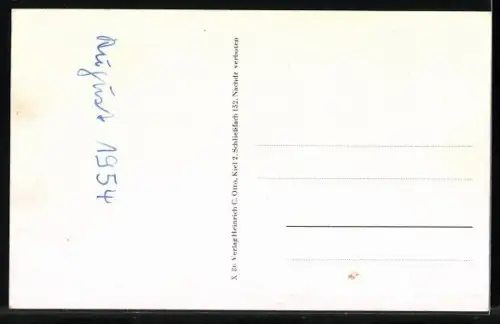 AK Tewel i. Lüneburger Heide, Ortsansicht mit Gasthaus Lemmermann und Rutenmühle