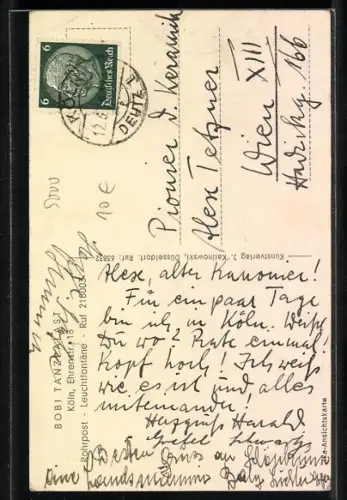 AK Köln, Bobi Tanzpalast, Ehrenstrasse 18, Innenansicht der Tokio Bar