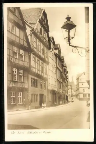 AK Kassel, in der Bettenhäuser Strasse