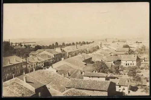 AK Mars-la-Tour, Totalansicht aus der Vogelschau