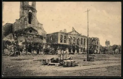 AK Longwy, Kirche & Stadthaus