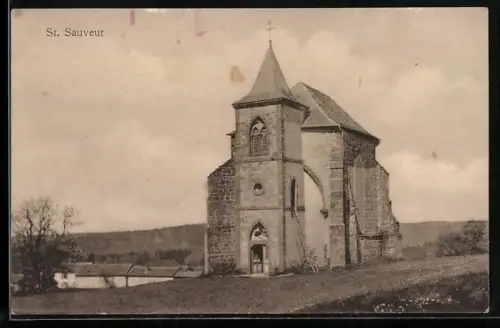 AK St. Sauveur, Motiv der Kirche