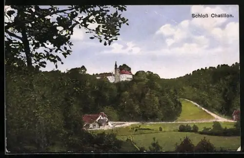 AK Cirey-sur-Vezouze, Schloss Chatillon mit Umgebung