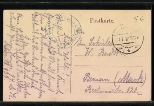 AK Cirey, Gesamtansicht aus der Vogelschau