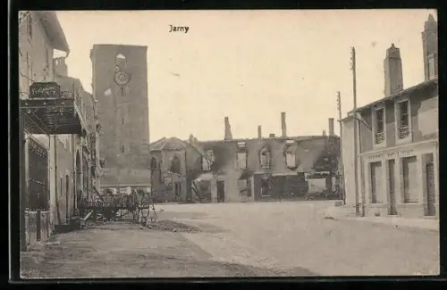 AK Jarny, Strassenansicht mit hotel de L'Est
