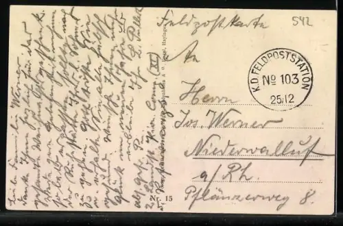 AK Longuyon, Carnot-Strasse