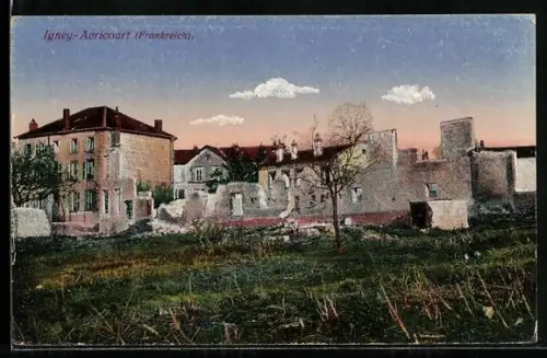 AK Igney-Avricourt, Ortspartie