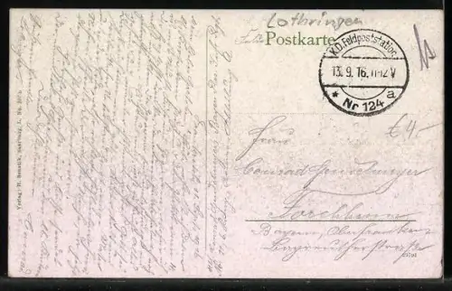 AK Igney-Avricourt, Ortspartie