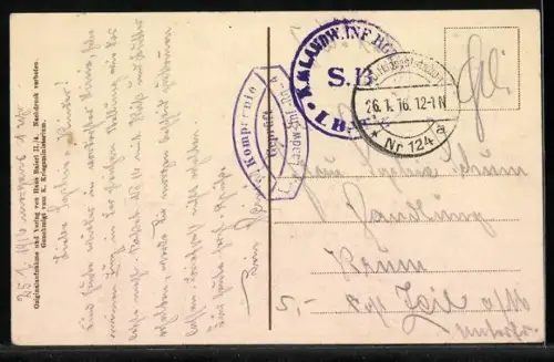 AK Vaucourt, Ortspartie