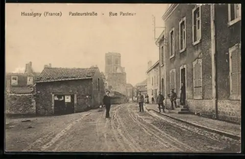 AK Hussigny, Rue Pasteur