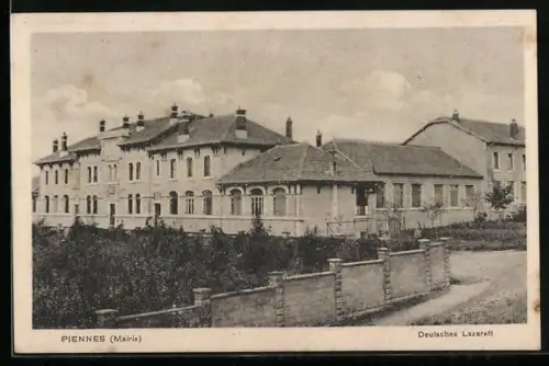 AK Piennes /Mairie, Deutsches Lazarett