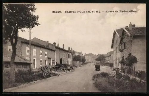 AK Sainte-Pole, Route de Badonviller