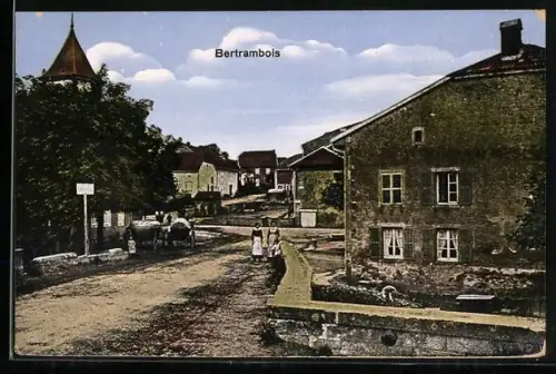 AK Bertrambois, Strassenszene