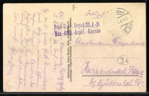 AK Jeandelice, Zerschossene Sägemühle