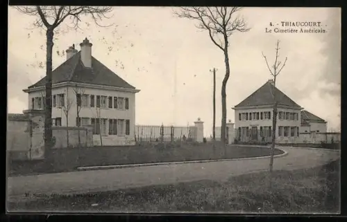 AK Thiaucourt, Le Cimetière Américain
