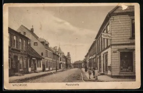 AK Walsrode, Geschäfte in der Moorstrasse