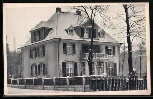 AK Frankfurt a. M., Wissenschaftl. Institut der Elsass-Lothringer im Reich, Bockenheimer Landstrasse 127