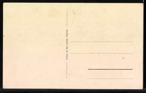 AK Ahlden /Aller, Hotel zur Post, Bes. H. Blanke