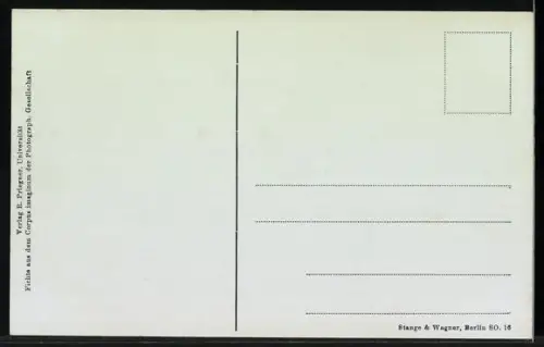 AK Berlin, Jubiläum Friedrich Wilhelms Universität, Universitätsgebäude 1810, Friedrich Wilhelm 3., Rektor Fichte