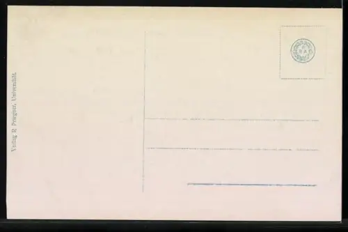 AK Berlin, Jubiläum der Friedrich-Wilhelms-Universität 1810-1910, Porträt Erich Schmidt